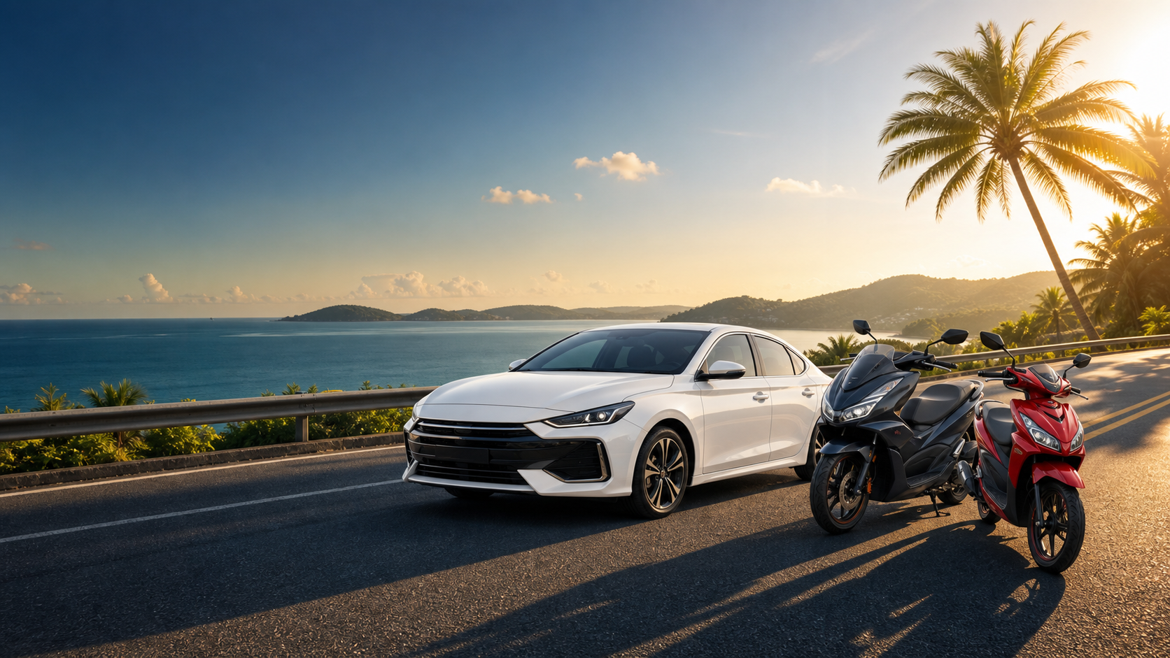 JV Rental Phuket car and motorbike rental by the coast